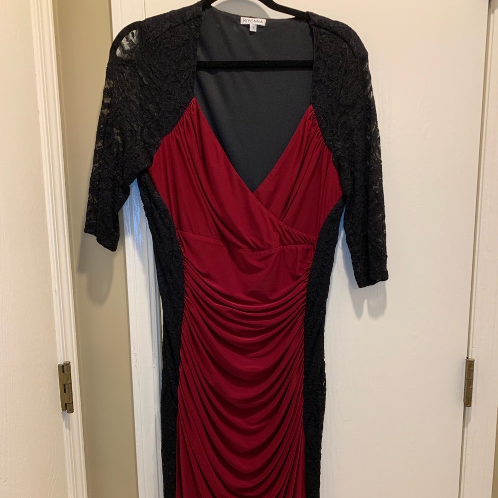 Black Lace Cocktail Dress